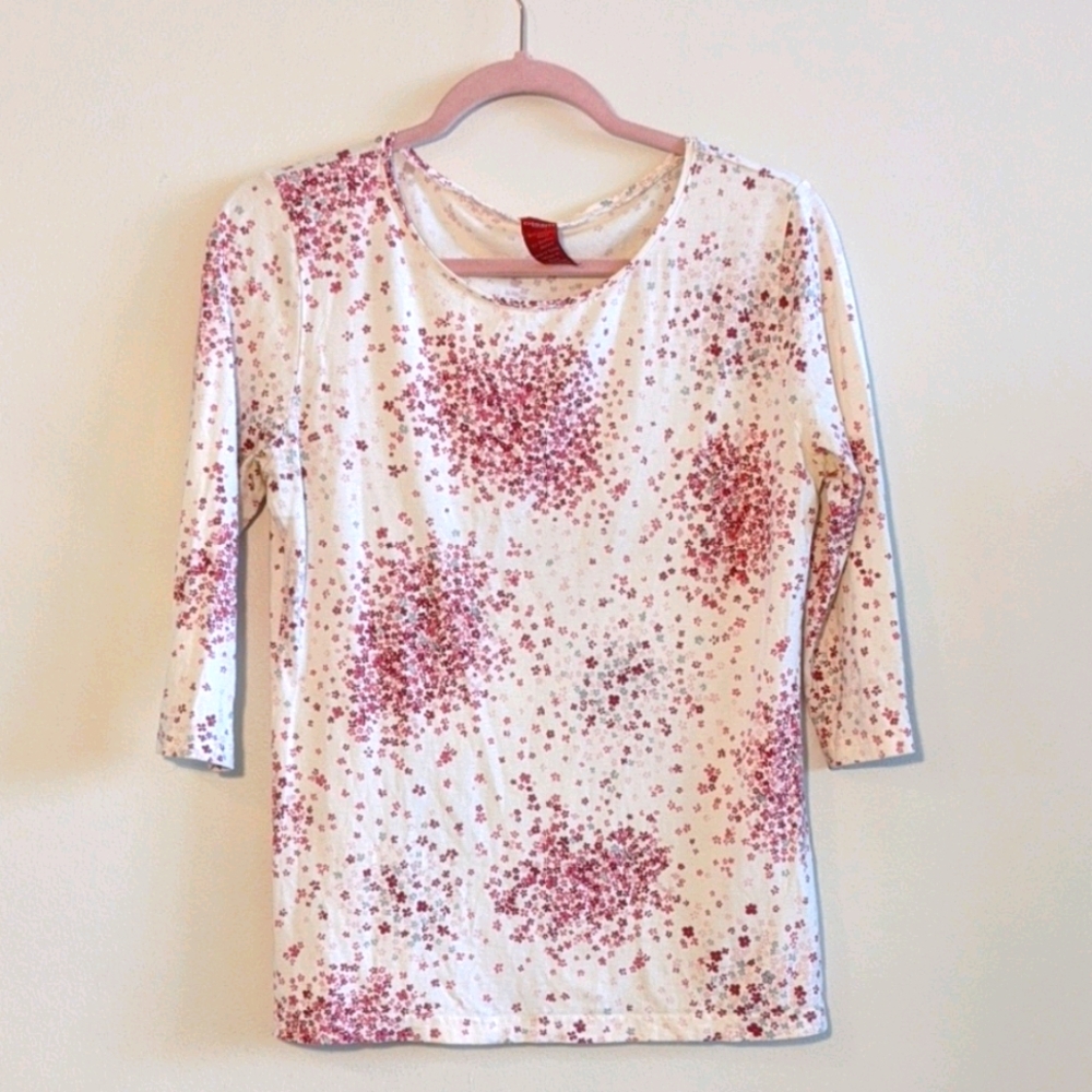 Flower Print Shirt
